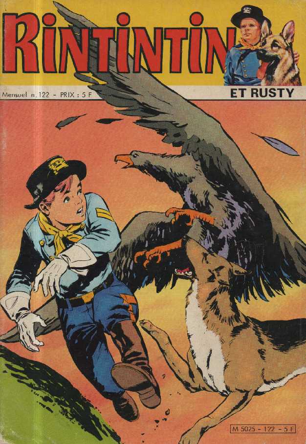 Scan de la Couverture Rintintin Rusty n 122